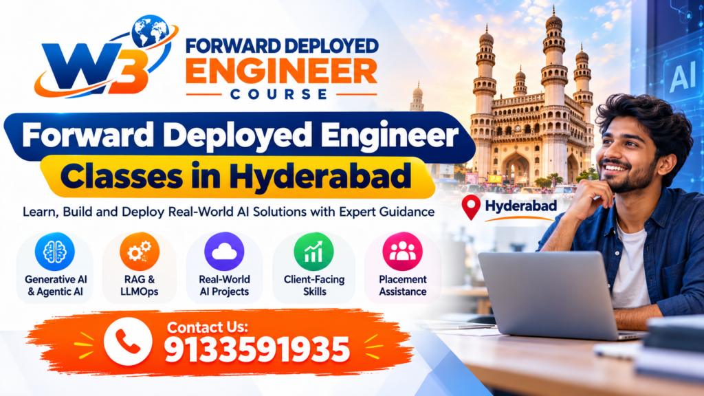Forward Deployed Engineer Classroom Training Hyderabad